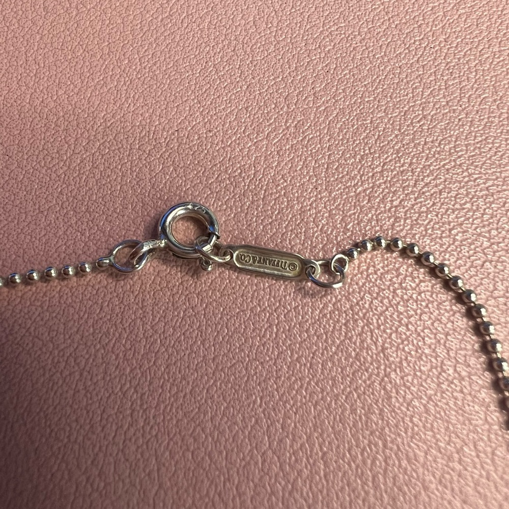 Tiffany & Co sterling silver 16in necklace